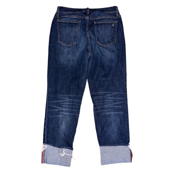 SAM EDELMAN The Mary Jane High Rise Straight Crop Stretch Jeans Size 30 - Picture 6 of 12